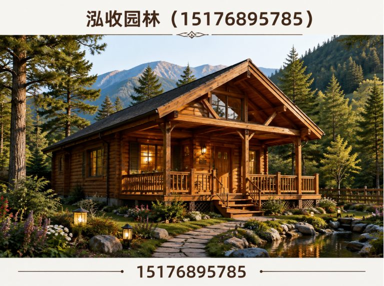 抚顺防腐木凉亭展示图